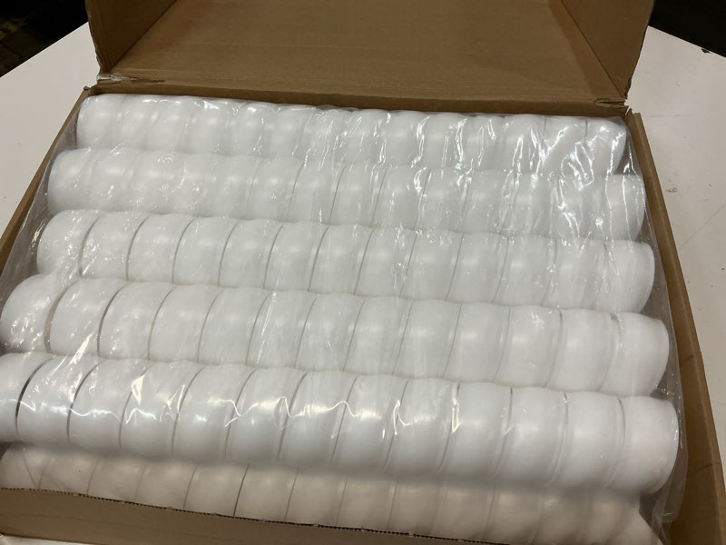Condition photo showing New/Like New for 20 pcs tree trunk protector, 2 size plastic spiral tree wrap to protect bark, tree guards trunk protector for saplings, shield from deer, cats, rodents, rabbits, lawn mowers & trimmers 20pcs-white
