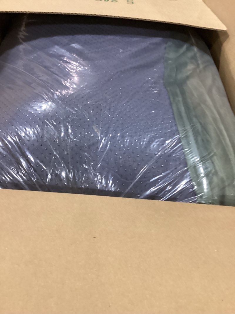 Condition photo showing As Is for Bedsure Orthopedic Dog Beds Large Sized Dog - Washable Large Dog Cat Bed Waterproof, Comfort Dogs Couch Sofa with Washable Removable Cover, Pet Bed with Nonskid Bottom, Boreal Canopy Green, 35" 35"L x 25"W x 6.5"Th Dark Green