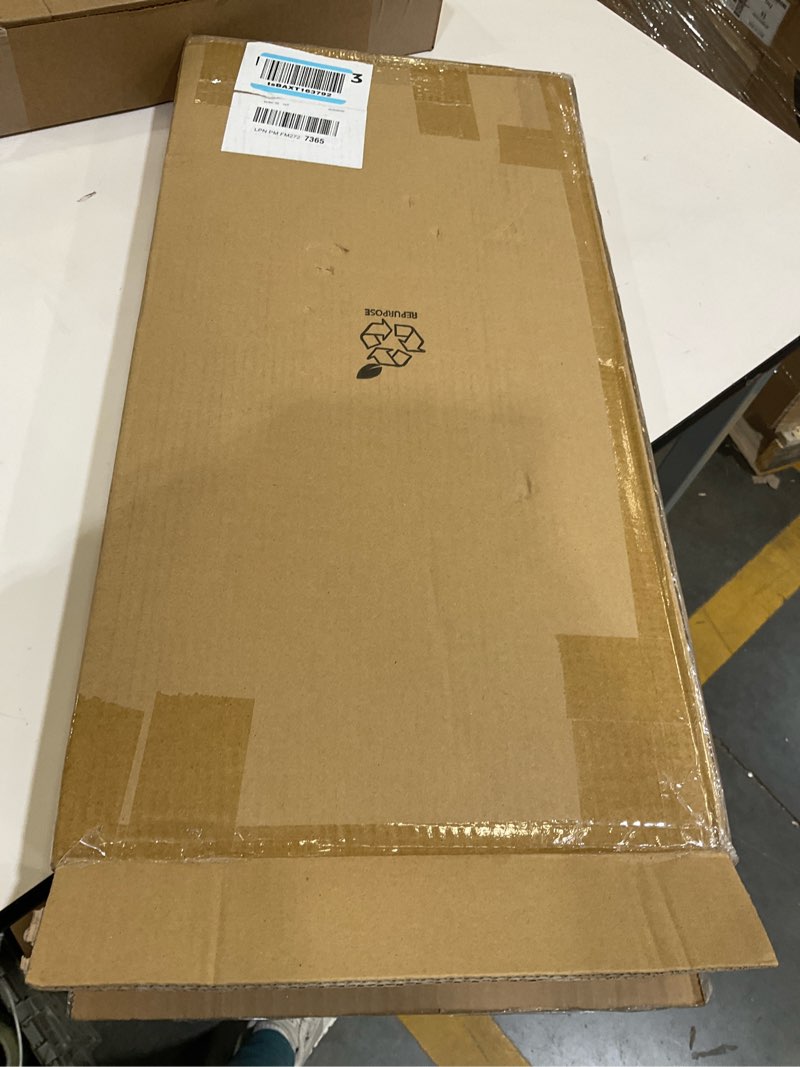 Condition photo showing As Is for Furinno Pelli Cubic Storage Cabinet, 2x1, White White 2-Cube