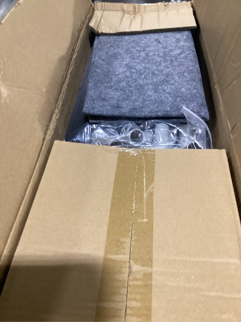 Condition photo showing As Is for Upgraded Portable Sauna for Home?Relaxation, Steam Sauna for Home with Steamer, Remote Control, Folding Chair, 9 Levels