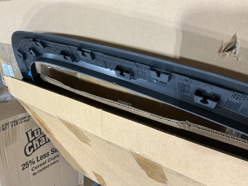 Condition photo showing New/Like New for lh front fender flare compatible with 2019-2024 gmc sierra 1500 oe style wheel opening flare molding arch trim left driver side 84492973 gm1290265