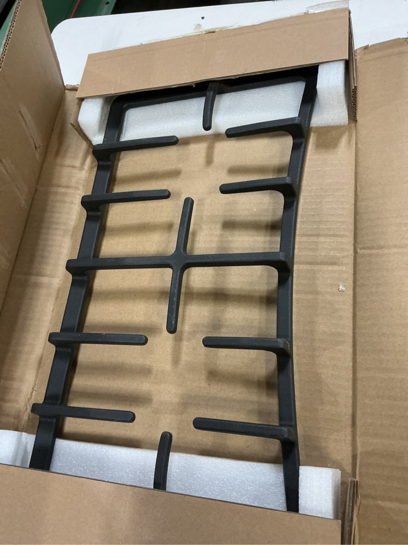 Condition photo showing Good Condition for allstare aeb73125001 burner grate replacement parts for lg gas stove parts range grille side grate 19.6’’ x 10.6’’ lrg3061st lrg3091st lg stove top cast iron cooktop grate wok rack 1 pack