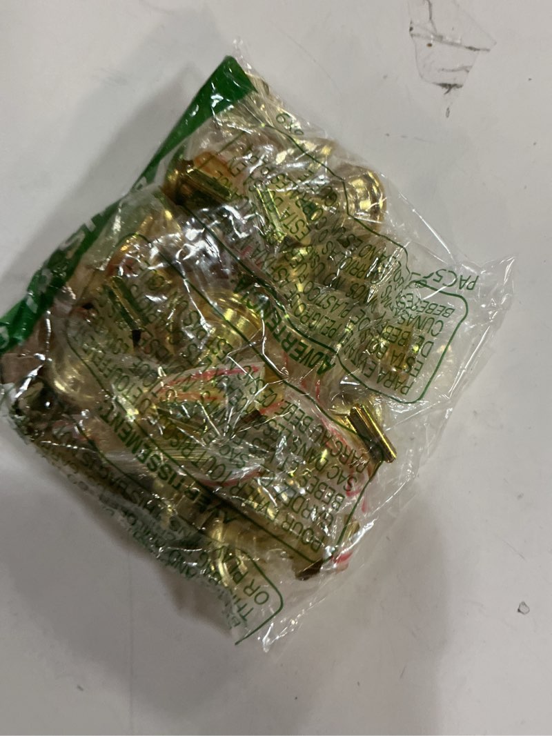 Condition photo showing As Is for Urban Deco 24 Pieces Table Card Holder Place Card Holders 1.7 inches Gold Steel Card Holders for Photos, Food Signs, Memo Notes, Weddings, Restaurants, Birthday(Gold 24PK)