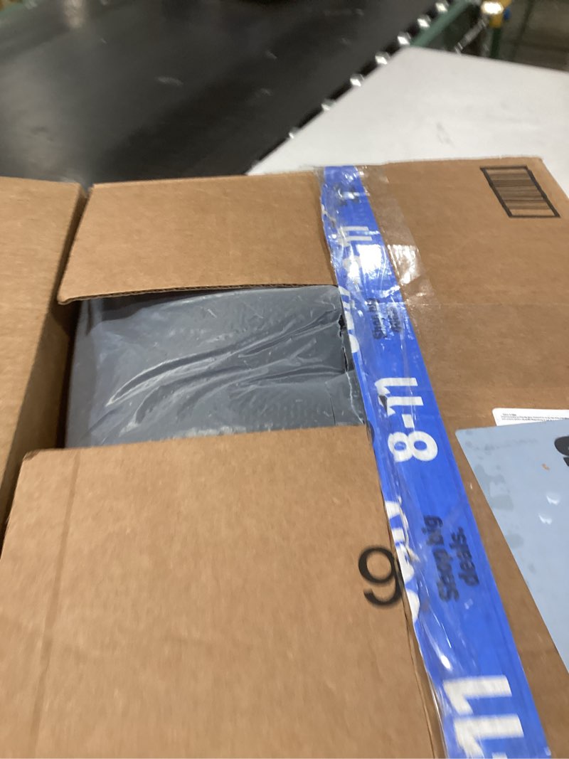 Condition photo showing New/Like New for KSIIA Washable Dog Bed Deluxe Plush Dog Crate Beds Comfy Kennel Pad Anti-Slip Pet Sleeping Mat for Large, Jumbo, Medium, Small Dogs Breeds, 35" x 23", Gray Grey 35.0"L x 23.0"W x 3.5"Th