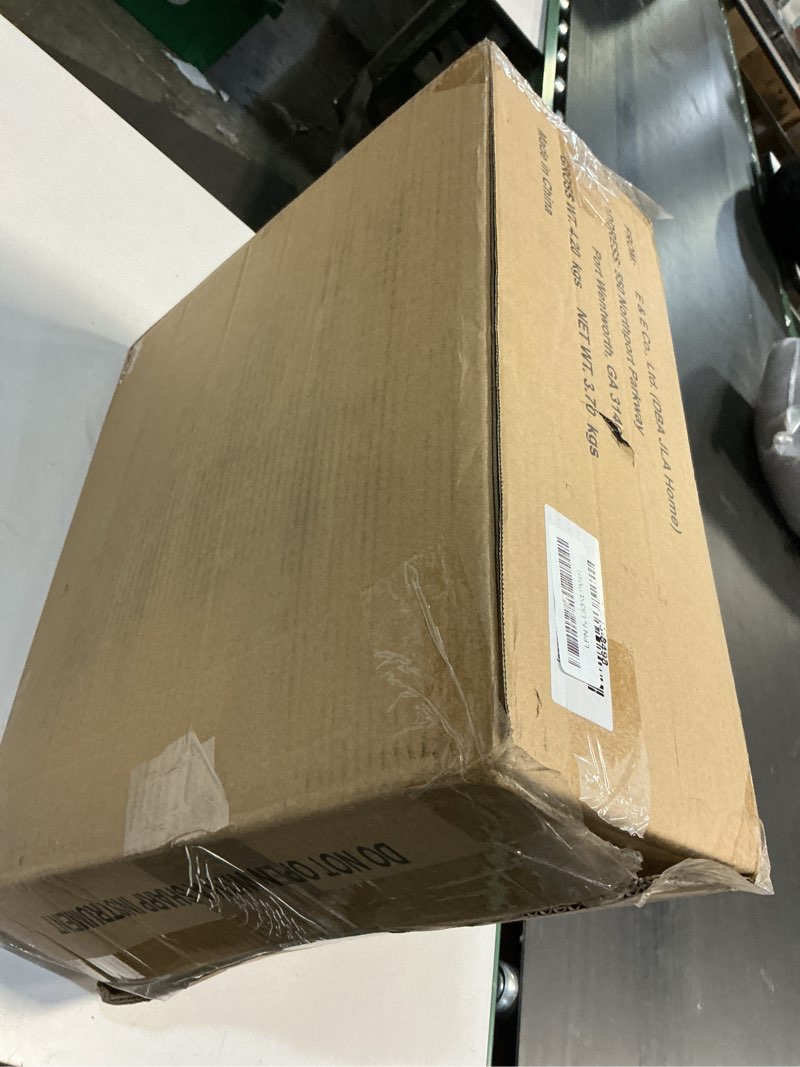 Condition photo showing New/Like New for Madison Park King Quilt Set Damask Coverlet Set for King Size Bed, Cottage Oversized Quilt Set, Scallop Edge, All Season, Pre-washed Cotton-Filled King Size Quilt, Tuscany, King/Cal King Khaki 3 Piece