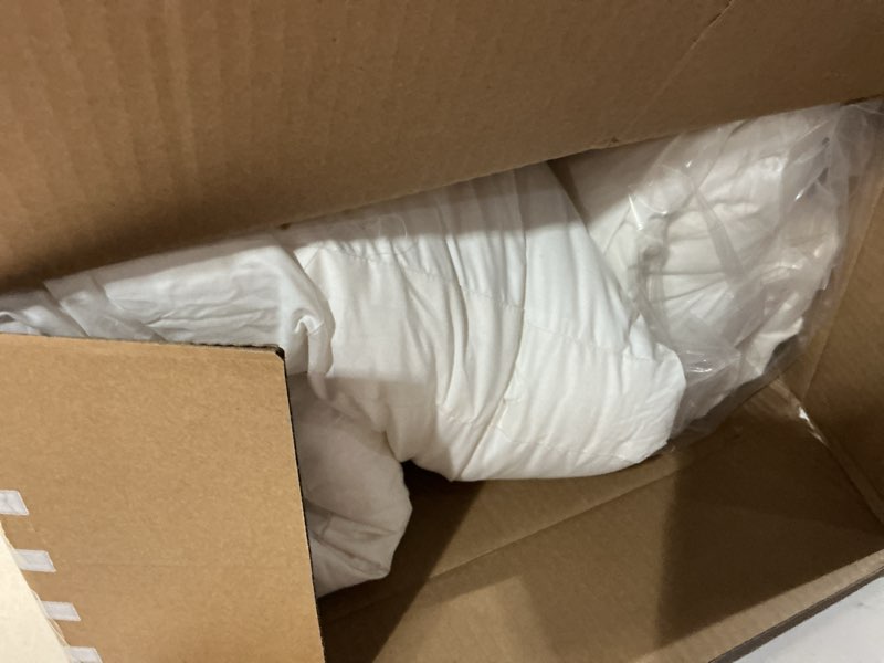 Condition photo showing As Is for casper sleep essential pillow 2-pack, king size – medium soft feel, down-alternative fill, supports side, back & stomach sleepers king essential pillow two pack