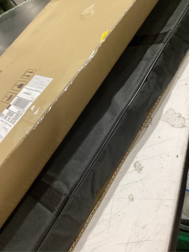 Condition photo showing Good Condition for uyoyous 3 panel trade show presentation board 70.8 x 35.4 inches trifold poster board double sided presentation whiteboard folding display panel for science fair, trade show table top