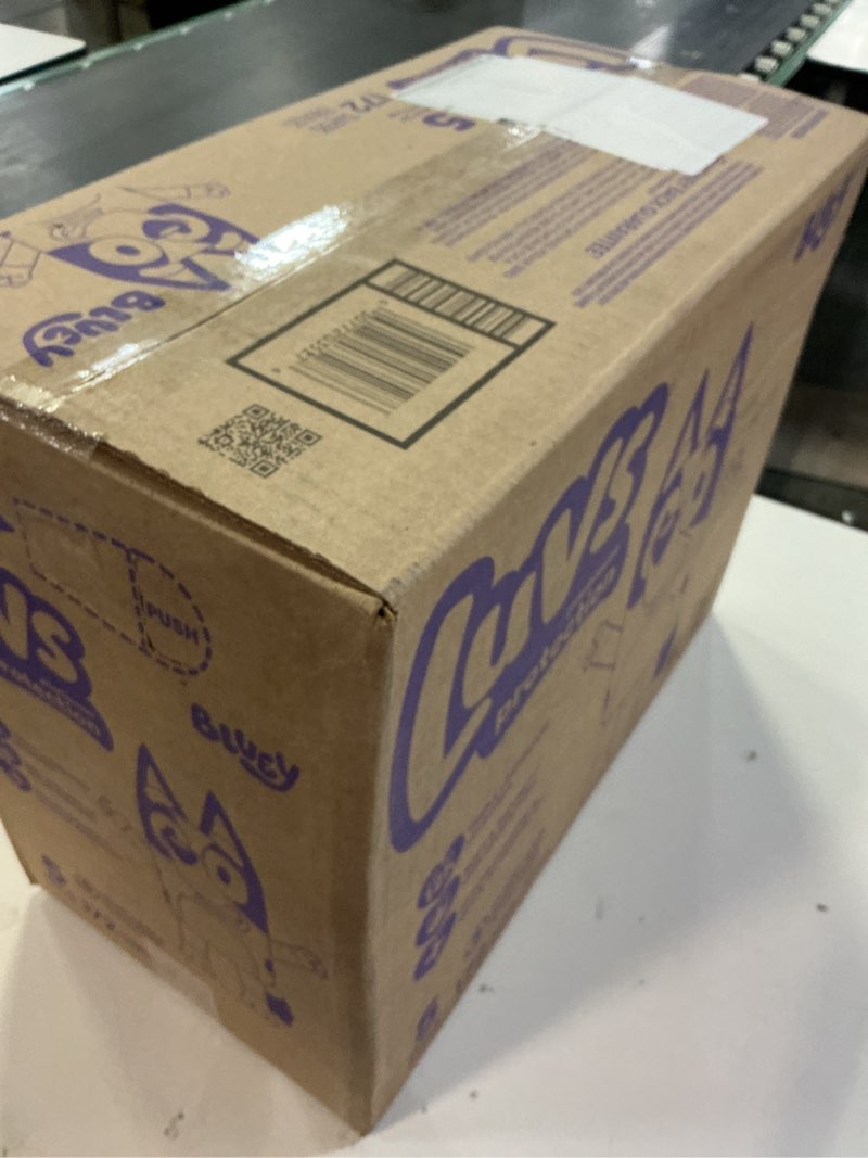 Condition photo showing New/Like New for Luvs Diapers - Size 5, 172 Count, Bluey Platinum Protection Baby Diaper Size 5 172