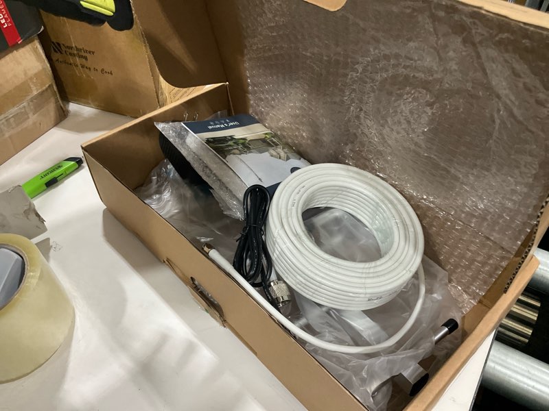 Condition photo showing As Is for Verizon Cell Phone Signal Booster Verizon Signal Booster 5G 4G LTE Band13 5G Cell Booster Cell Signal Extender Cell Signal Ampliifer Cell Extender Repeater Cell Phone Booster for Home Band 13