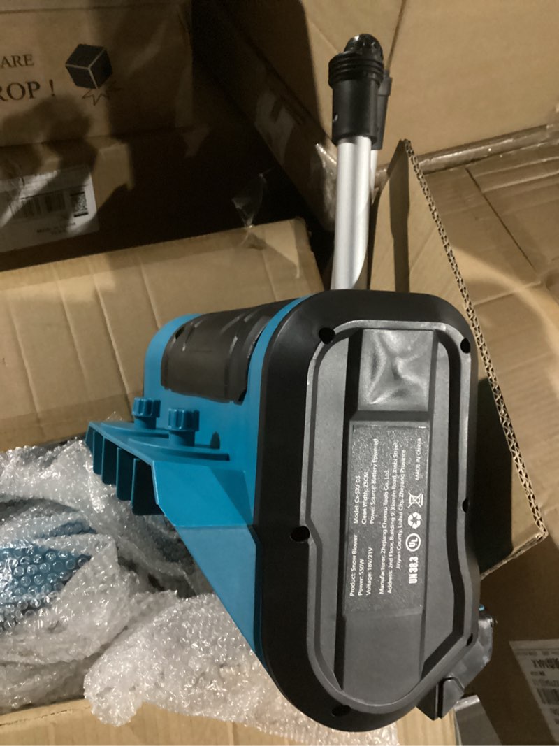 Condition photo showing Good Condition for 14-in Cordless Snow Shovel Kit,Electric Snow Shovels with Direction Plate & Dual-Safety Switch Snow Blower for Wet Snow Heavy Snow Steps Driveways Porches Walkways(Tool Only)
