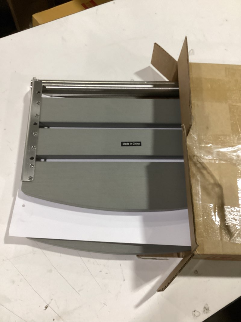 Condition photo showing Good Condition for 17.5" folding shower seat wall mounted,foldable shower bench,fold down shower seat,folding shower seat bench,wall mount shower seat bench chair (grey)