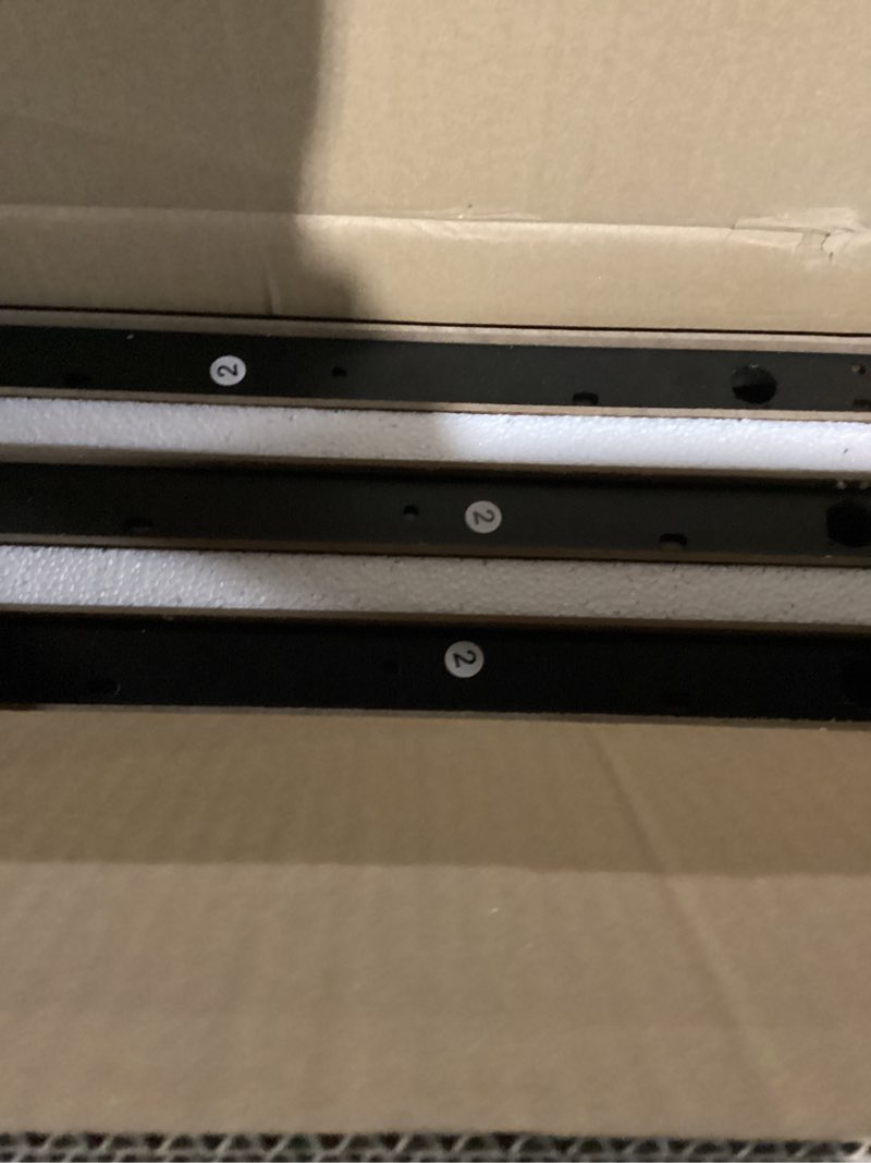 Condition photo showing Good Condition for Floating Shelves for Wall, 1.5" Thick Wall Shelf Set of 3 with Invisible Brackets, 23.6L x 7.9W Hanging Shelves Farmhouse Home Decor for Bathroom, Living Room, Bedroom, Rustic Brown 6301BJP3BF 23.6 Inches Rustic Brown