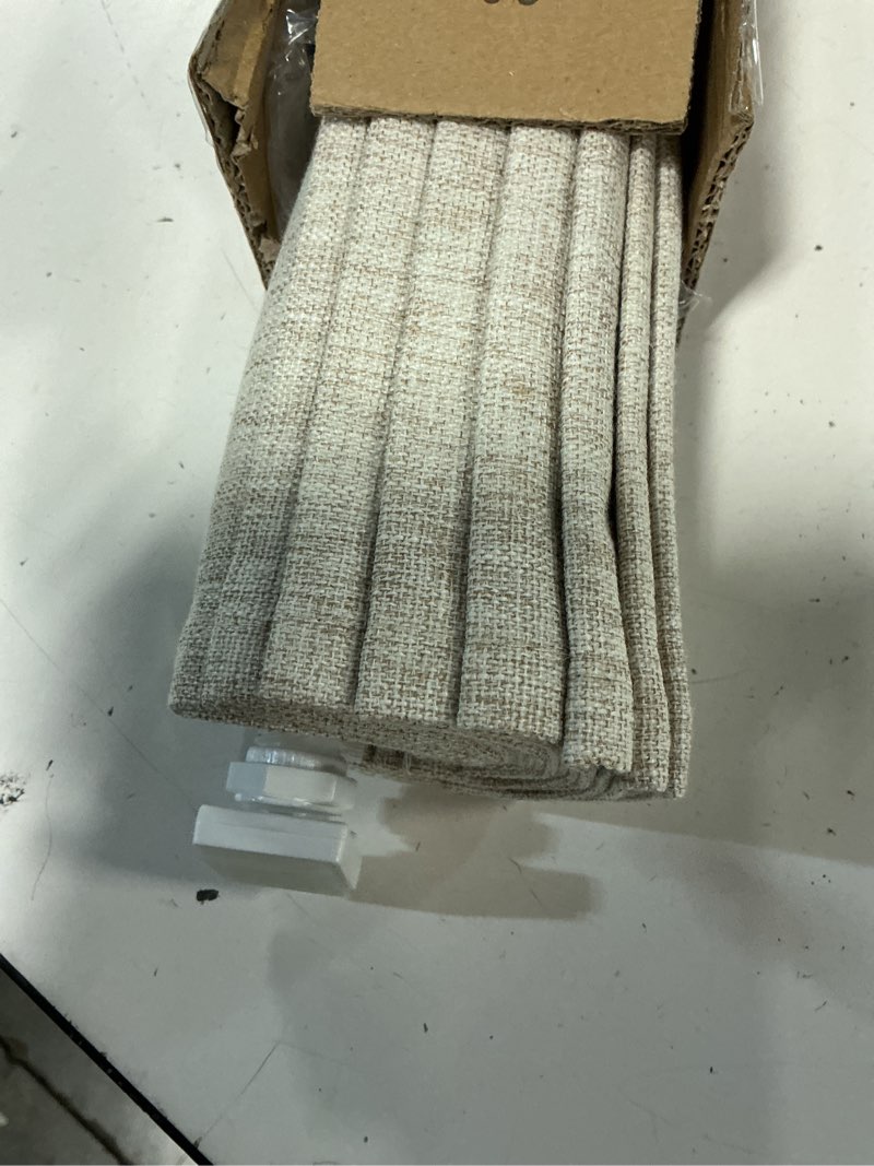 Condition photo showing Good Condition for lazblinds no tools no drill cordless roman shades for windows, blackout thermal insulated uv blocking window blinds, room darkening fabric blinds for indoor windows, 36'' w x 64'' h, beige blackout - beige 36" w x 64" h