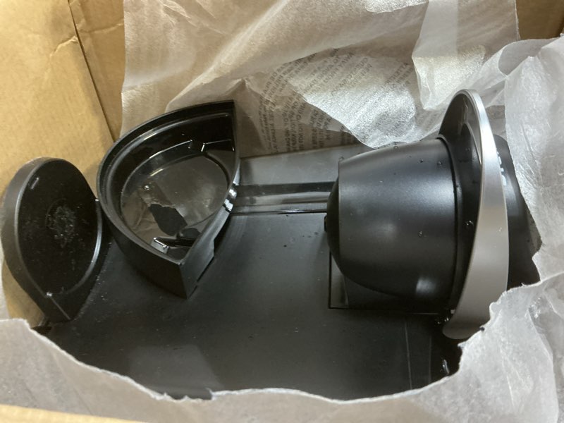 Condition photo showing As Is for keurig k-classic single serve k-cup pod coffee maker, with 3 brew sizes, 48oz removable reservoir, black