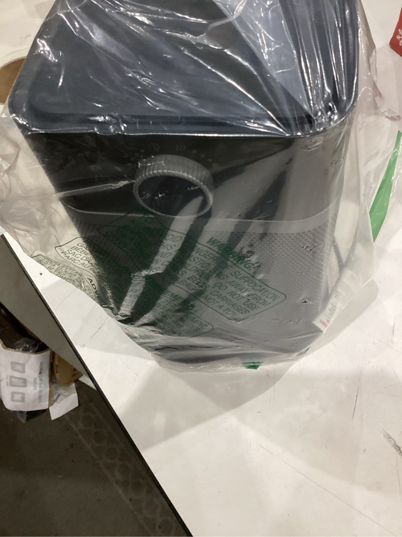 Condition photo showing As Is for Aehaemo Space Heater, 1400W Portable Electric Heaters for Indoor Use, PTC Heater for Office,Living Room,Yoga Room, Thermostat, 70°Oscillation,Timer, Quiet Room Heater for Bedroom with Night Light