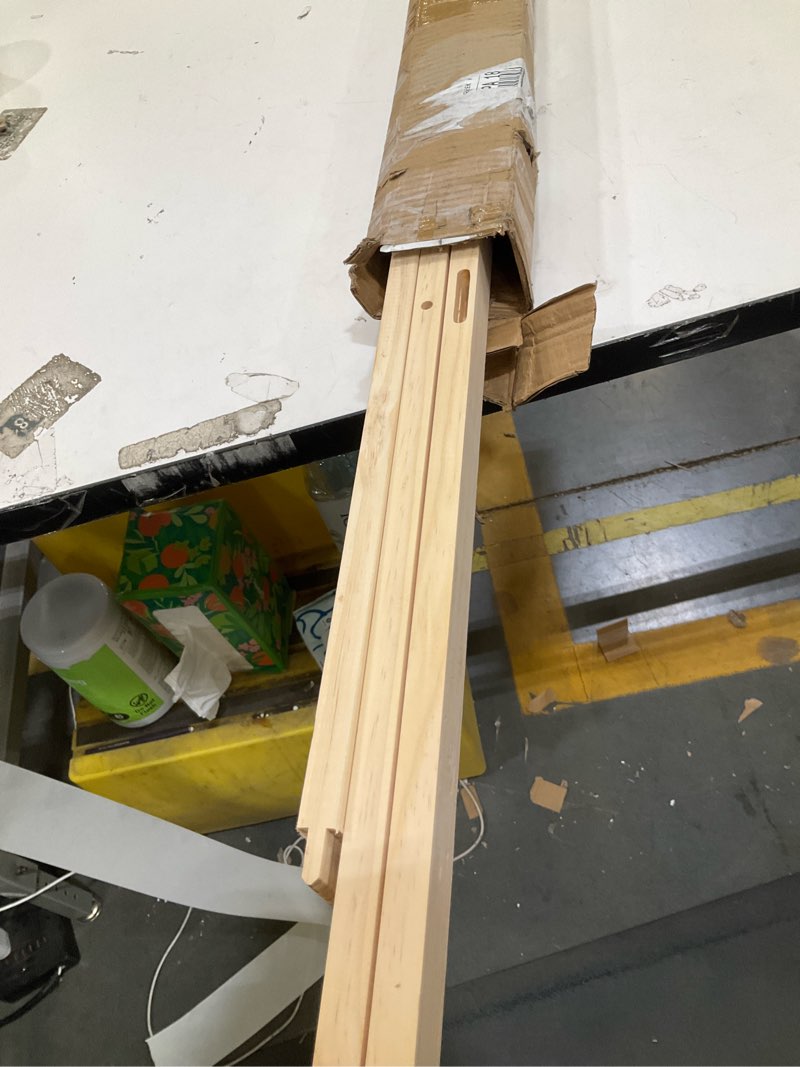Condition photo showing Good Condition for adjustable wooden painting easel, art easel stand hold up to 43'', painting canvas for wedding sign and poster, drawing for adults, begginners and students