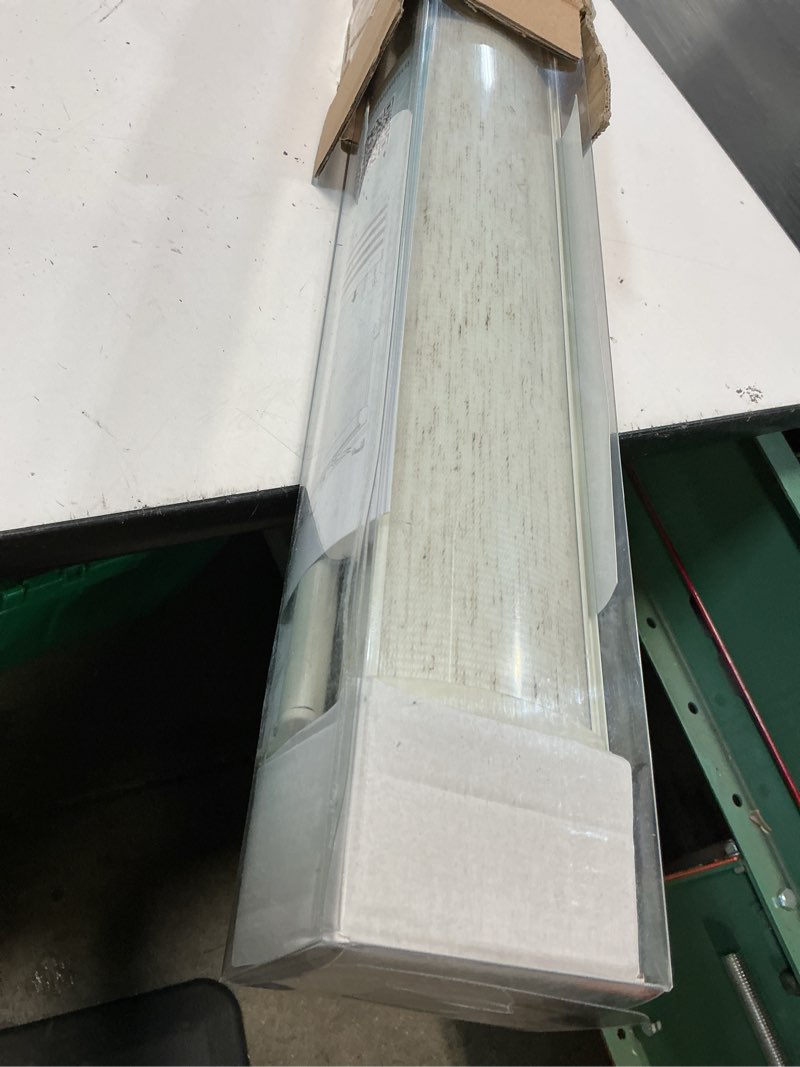 Condition photo showing Good Condition for myshade cordless zebra blinds with free-stop function - dual layer light filtering & privacy sheer shades for day and night - easy install window shades for home, living room, 31" w x 72" h,beige beige 31"w x 72"h