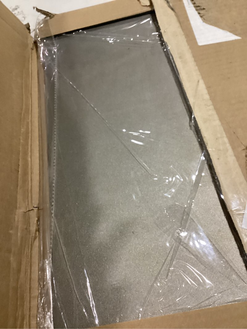 Condition photo showing As Is for thermichef 14" by 20" pizza steel (1/4" thickness) - multipurpose cooking steel for ovens & grills - made in the usa 1/4" steel version 14"x20" xl