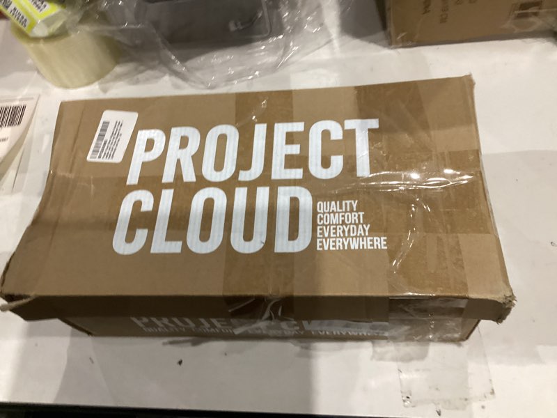 Project Cloud Mens Slippers 100% Genuine Leather with Ultra Soft Memory Foam Insole Scuff House Slip