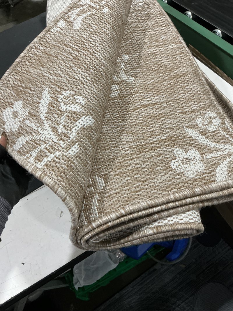 Condition photo showing Good Condition for my texas house isla outdoor area rug 5'3 x 7'
