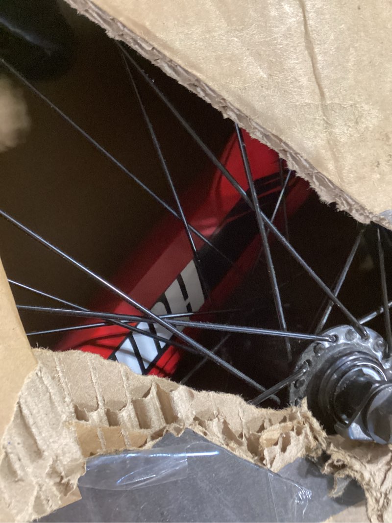 Condition photo showing Good Condition for Ktaxon 26 Inch Foldable Mountain Bike, 21 Speed Folding Mountain Bike with Double Shock Effect, Powerful Mechanical Dual Disc Brakes, Unique Design and Ergonomic Frame & Cushion Red