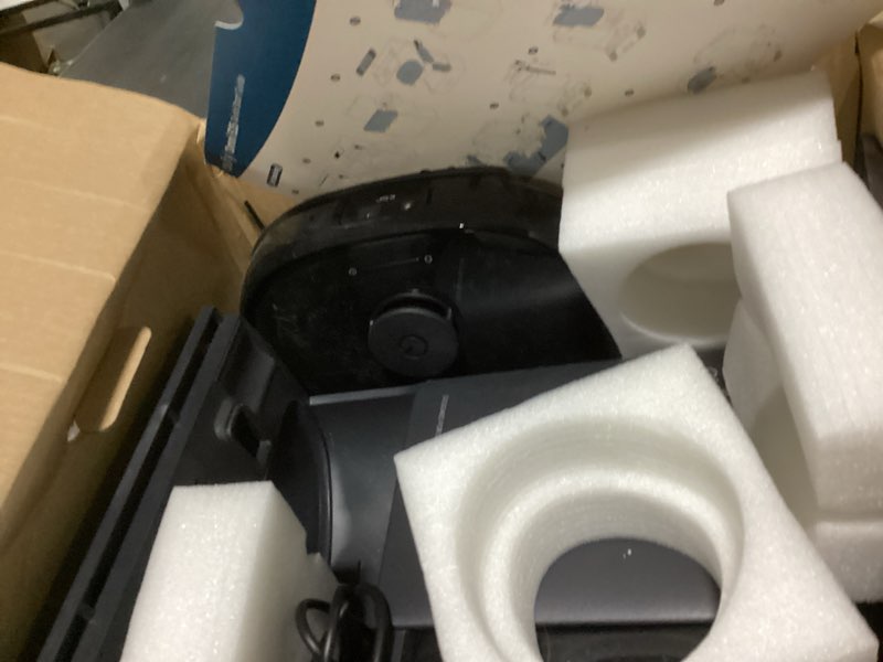 Condition photo showing As Is for eufy robot vacuum e25, 20,000 pa turbo suction,roller mop with hydrojet system, all-in-one robot vacuum and mop combo, edge-to-corner cleaning, zero-tangle design, ai obstacle avoidance (upgraded)