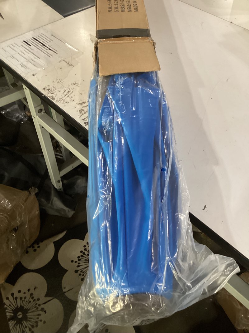 Condition photo showing Good Condition for blissun 9' outdoor patio umbrella, outdoor table umbrella, yard umbrella, market umbrella with 8 sturdy ribs, push button tilt and crank royal blue