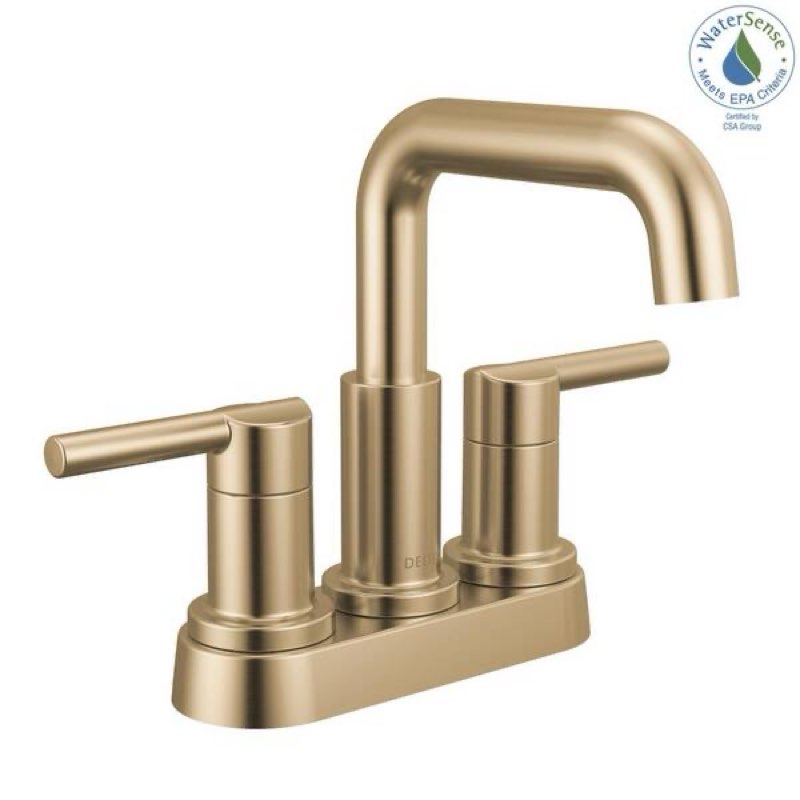 nicoli centerset bathroom faucet, 2-handle bathroom sink faucet