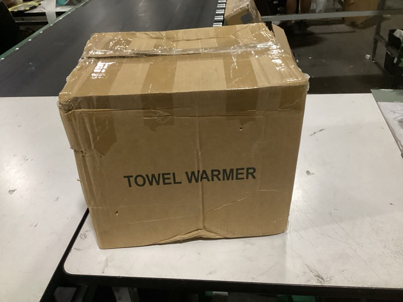 Condition photo showing As Is for hot towel warmer salondepot 8l capacity spa towel warmer with compact design for salon, barber shop,