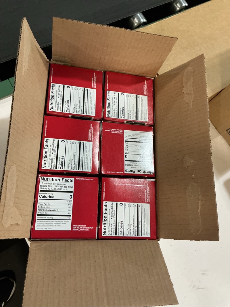 Condition photo showing New/Like New for (Best 26 Mar 2026)Eight O'Clock Coffee The Original, Single-Serve Keurig K-Cup Pods, Medium Roast Coffee Pods, 72 Count The Original 12 Count (Pack of 6)