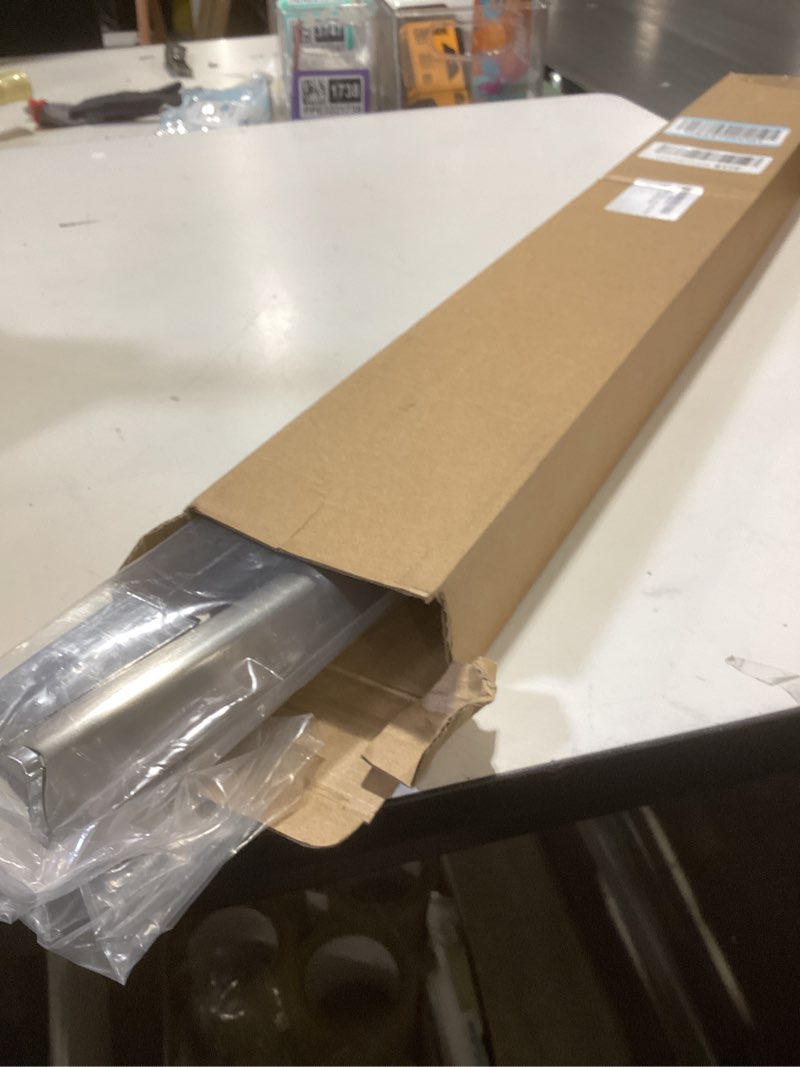 Condition photo showing New/Like New for wr12x34310 refrigerator door handle, stainless steel freezer door handle, fits for ge gfe24jsknfss gwe19jmlkfes gne25jskcfss gde25esknrss & gne25jskafss, models ps16220203