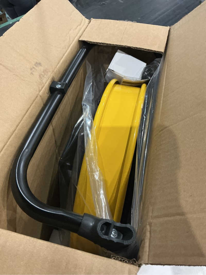 Condition photo showing As Is for t-sun 16" battery powered fan with led light compatible with dewalt 20v | cordless portable battery operated floor fan, stepless speeds, industrial fan for garage patio warehouse camping emergency