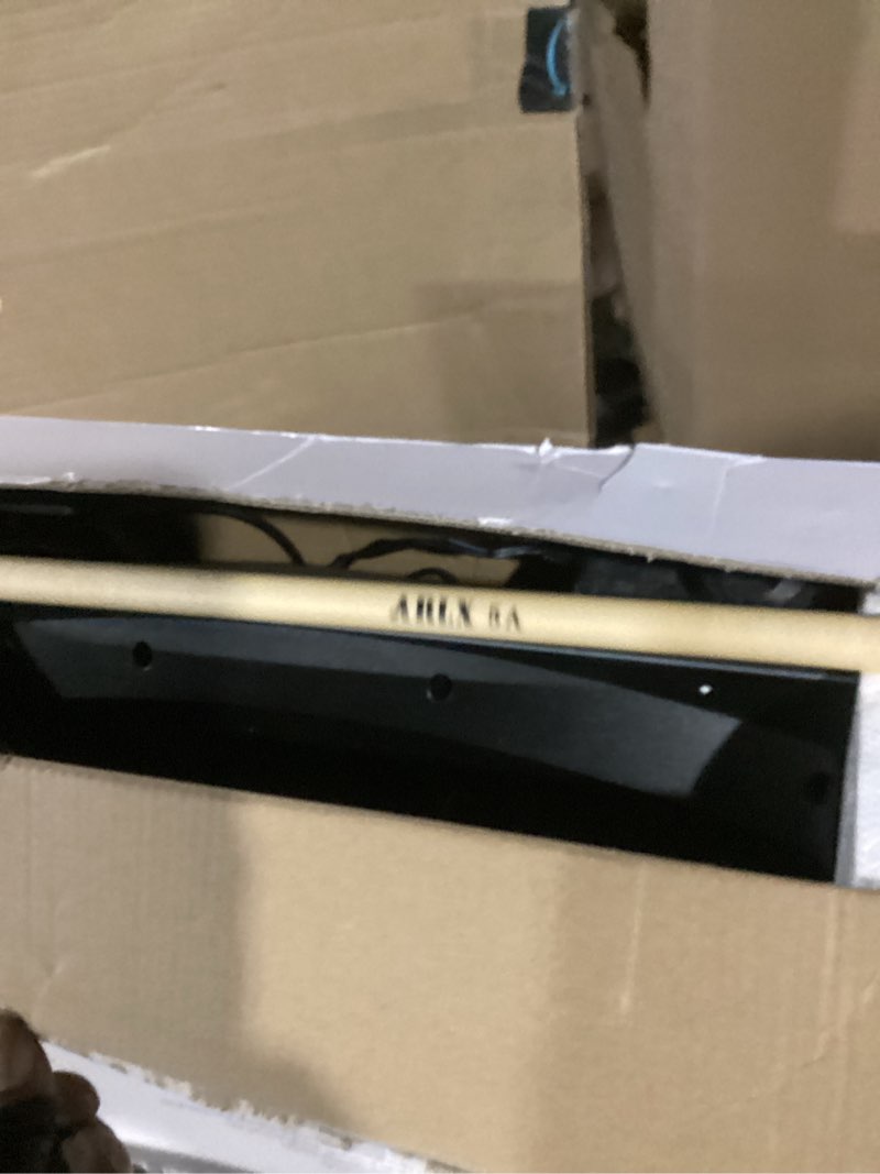 Condition photo showing As Is for Pyle Pro Electronic Drum kit - Portable Electric Tabletop Drum Set Machine with Digital Panel, 7 Drum Pad, Hi-Hat / Kick Bass Pedal Controller USB AUX -Tom Toms, Hi-Hat, Snare Drums, Cymbals - PTED06 Original