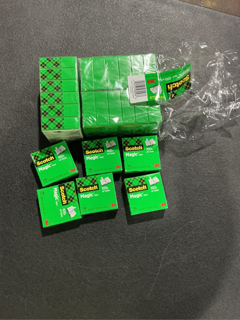Condition photo showing New/Like New for scotch 24 -pack 83.33-ft x 0.75-in multipurpose tape