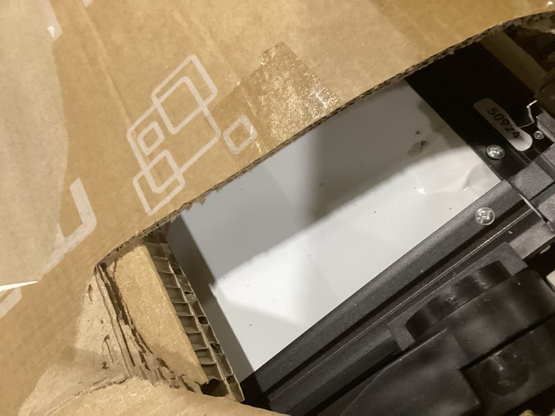 Condition photo showing As Is for Stand White Board - 40x28 Magnetic Dry Erase Board Flipchart Board Double Sided Easel Board Portable Whiteboard for Classroom Home, Office Supplies Black 28"W x 40"H