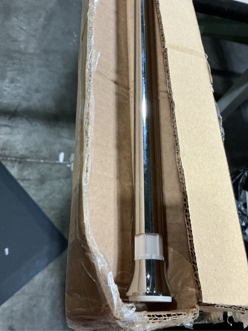 Condition photo showing Good Condition for amazon basics tension curtain rod, adjustable 54-90" width - chrome, classic finial chrome 54-90" indoor