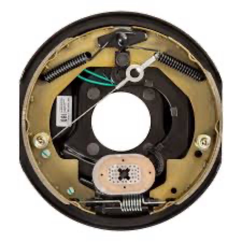lippert forward self-adjusting replacement brake assembly for rvs, right side, 10" x 2.5", 3,500 lbs