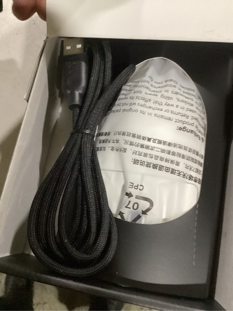 Condition photo showing Good Condition for mikiby r1 se+ wireless gaming mouse, 18000 dpi, high-precision paw3395 se sensor,55g lightweight,tri-mode 2.4g/bt5.0/usb-c gaming mouse, programmable ergonomic mice suitable for laptops/pc/mac (white) white bluetooth/ 2.4g/ wired