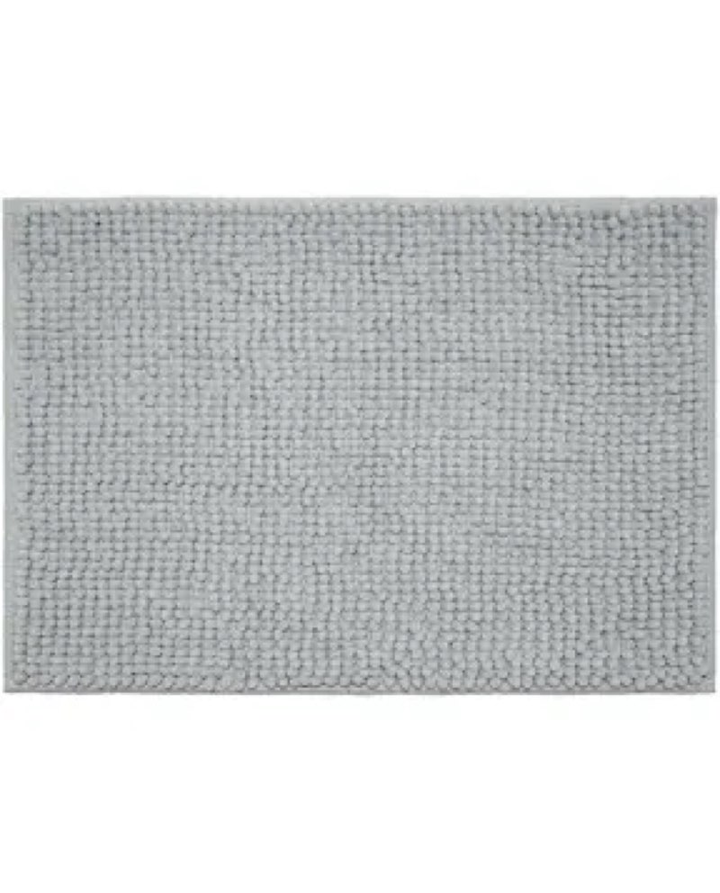mainstays basic chenille noodle bath rug  2 pcs