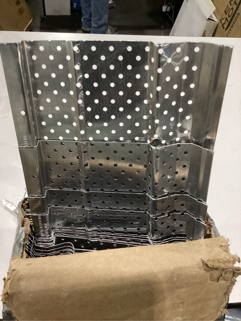 Condition photo showing New/Like New for a-m gutter guard - heavy duty lifetime quality aluminum leaf & debris protection for 5-inch and 6-inch (6 inch-200 feet, mill finish) - made in the usa