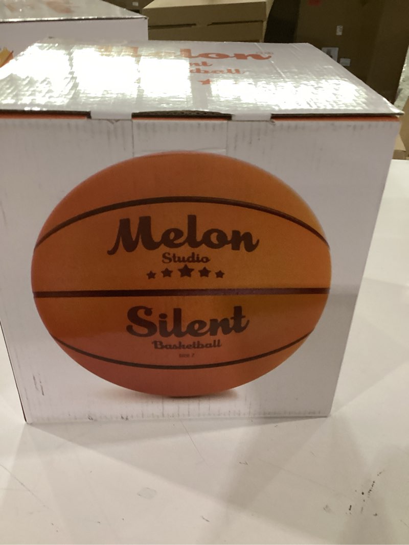 Condition photo showing New/Like New for Mutball Silent Basketball Size 7 (29.5") Indoor Basketball | Foam Basketball Indoor | Quiet Dribble 