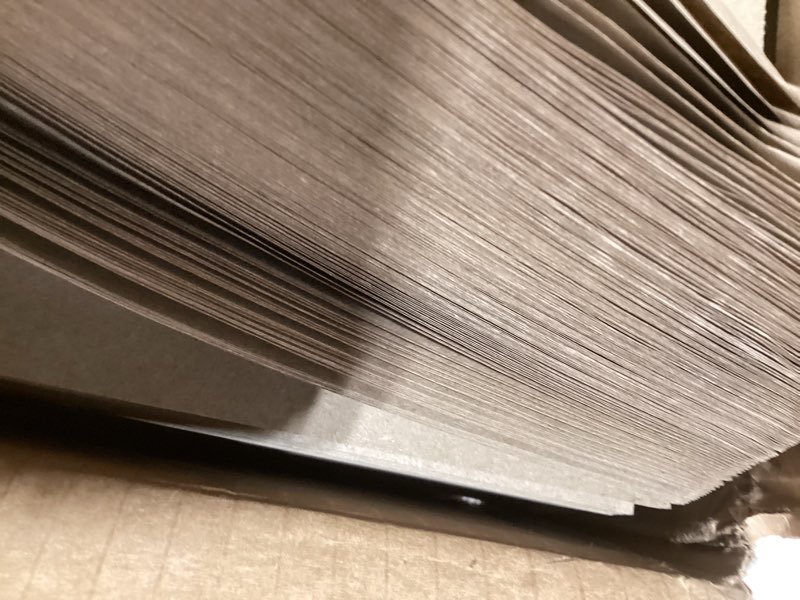 Condition photo showing New/Like New for Elementree Brown Packing Paper Sheets for Moving & Shipping - 1500 Count (1375 Feet) - 14.5" x 11" Sheet Size - Sustainable Void Fill Packaging Made in the USA - Kraft Paper Thickness (00919) 1500 Sheets