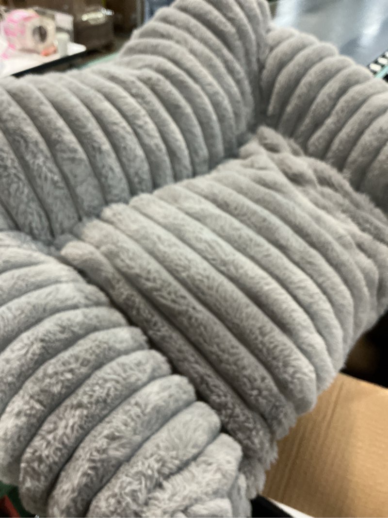 Condition photo showing Good Condition for cat couch bed, soft polyester cat sofa with nonslip bottom, removable pet couch bed for indoor, cats comfortable pet sofa for small dogs and cats(grey,64 * 45 * 25cm) grey 64*45*25cm