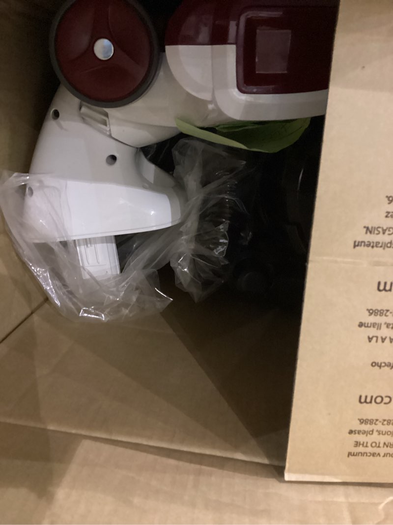 Condition photo showing As Is for Eureka PowerSpeed Lightweight Upright Vacuum Cleaner for Carpet and Hard Floor, Powerful Bagless Upright Vacuum Cleaner for Home Pets, NEU181A, Blue Blue PowerSpeed NEU181A with Pet Tool