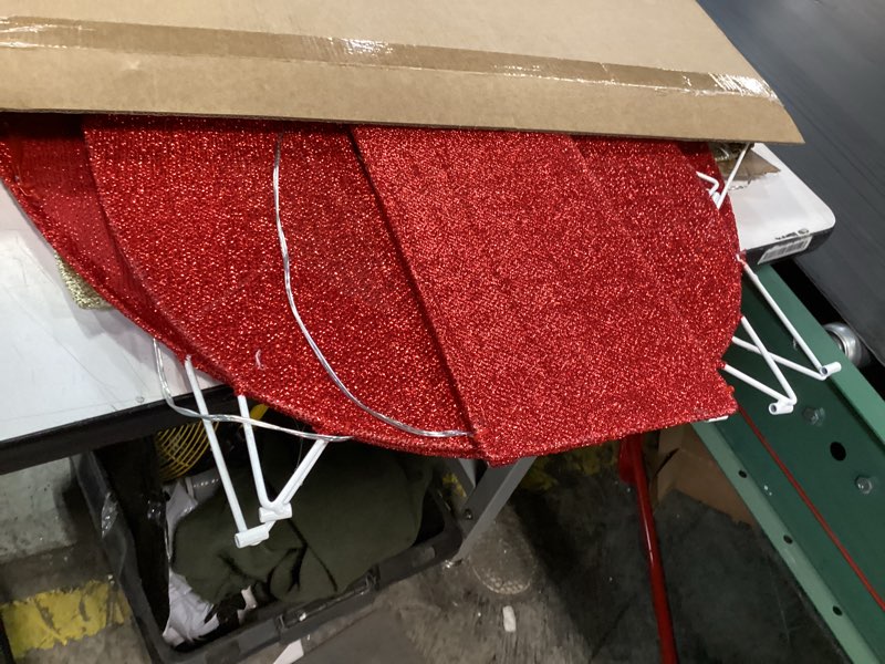 Condition photo showing Good Condition for Prsildan 3.3FT x 2FT Christmas Decorations Outdoor- Lighted Joy Yard Sign, Outdoor Nativity Scene Set with 250 LEDs, Outside Christmas Decor for Porch, Lawn