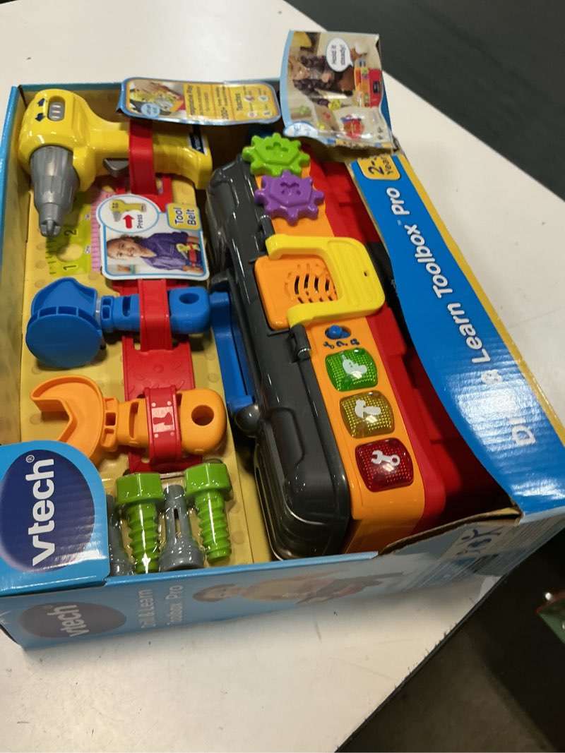 Condition photo showing Good Condition for vtech drill & learn toolbox pro
