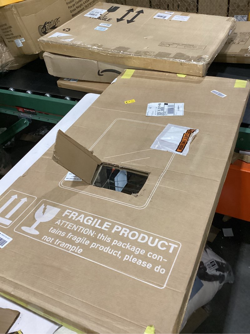Condition photo showing New/Like New for 48"x24" led bathroom mirror with anti-fog, stepless dimmable lights, 3 color modes, shatter-proof tempered glass,waterproof design 48"l x 24"w