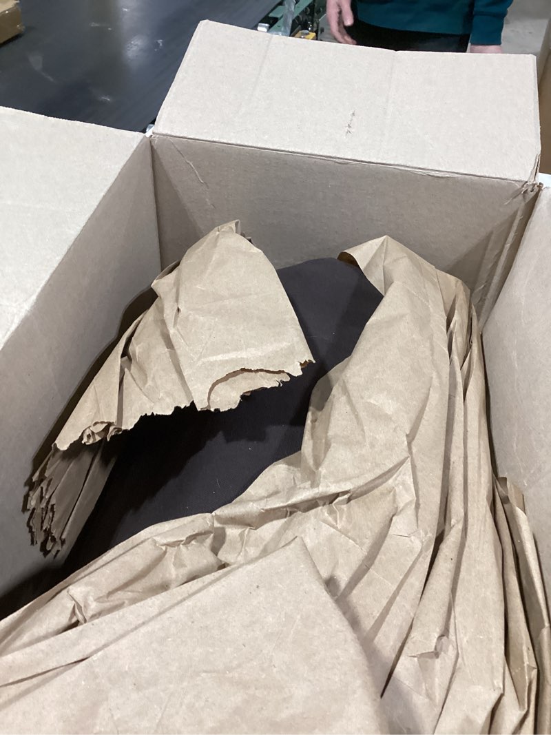 Condition photo showing New/Like New for Carhartt Men's Loose Fit Washed Duck Insulated Bib Overall, Dark Brown, X-Large