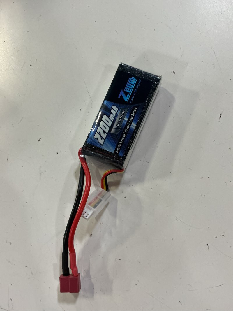 Condition photo showing Good Condition for zeee 2s 2200mah shorty lipo battery 7.4v 50c rc battery with t connector soft pack for 1/16 slash rc car rc truck rc helicopter airplane quadcopter drone rc boat racing models (2 pack)