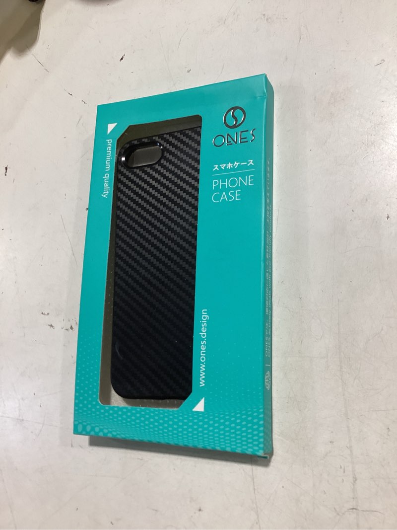 Condition photo showing Good Condition for ones thin case for iphone se3 se2 se / 8/7,carbon fiber pattern cover shockproof protective phone case with minimalist design and scratch resistant fingerprint prevention,black iphone se / 8 / 7 carbon black